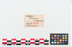 Etiketten zu Eisengriffangelmesser (NHMW-PRAE-024990)
